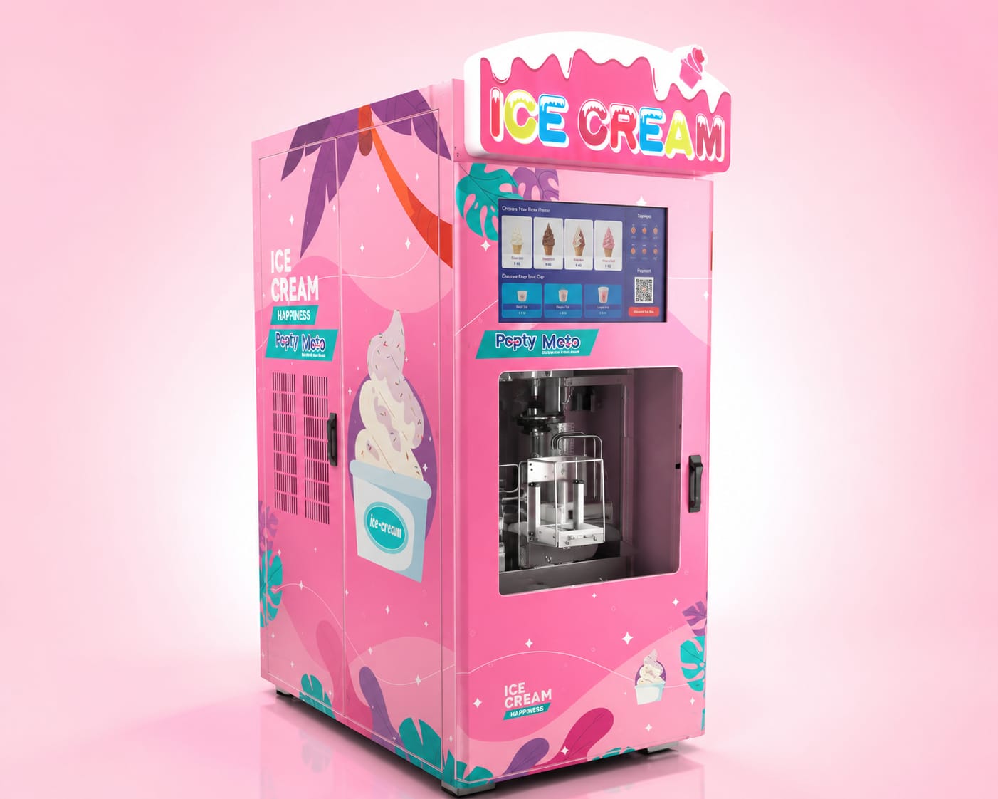 PoptyMoto Ice Cream Machine